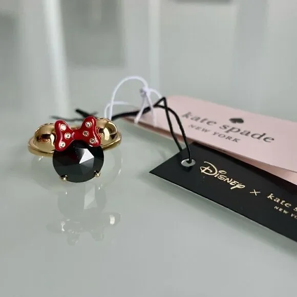 NWT Disney x Kate Spade New York Minnie Ring